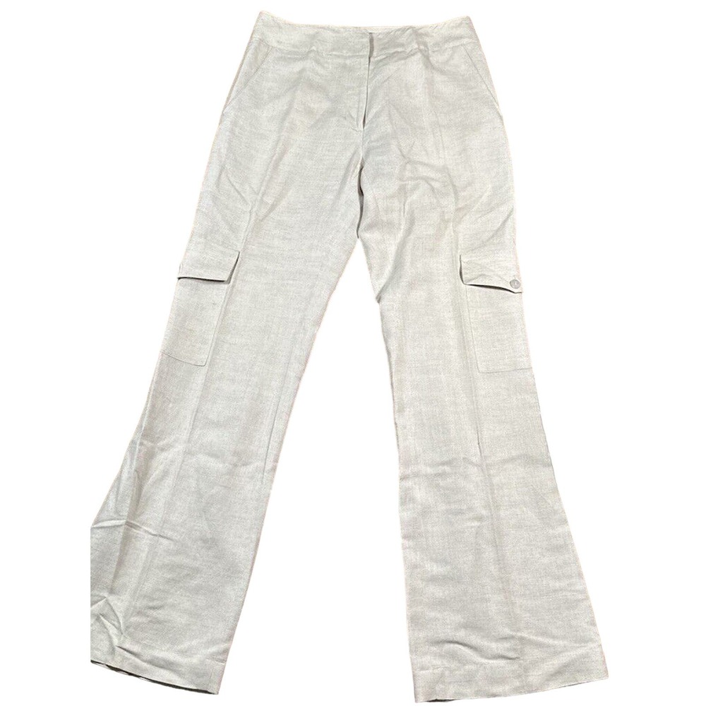 Women’s Kenar Size 2‎ Cream Cargo Pants.
